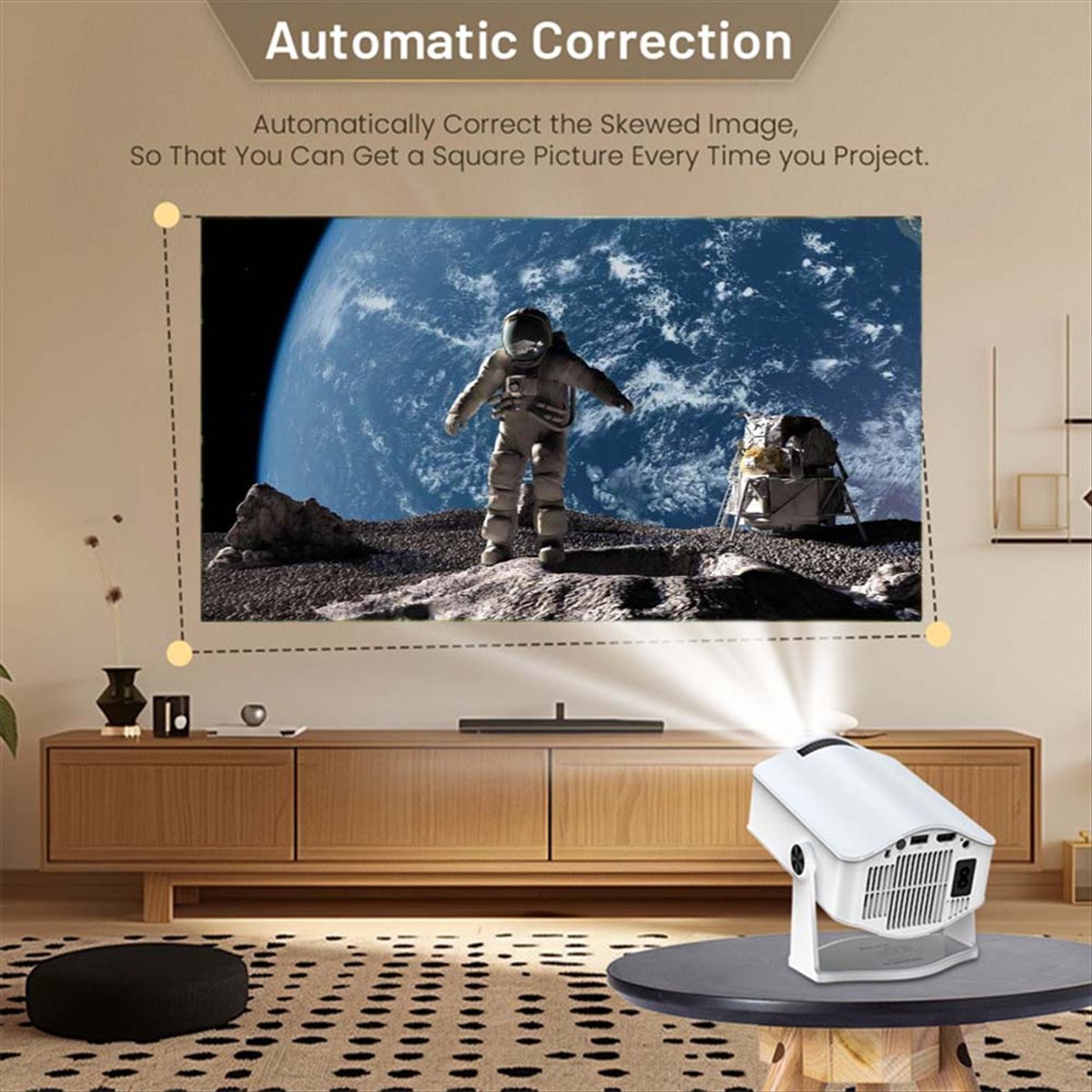 Home Cinema Uk - A1502Z PRO Projector 4K Android 11,