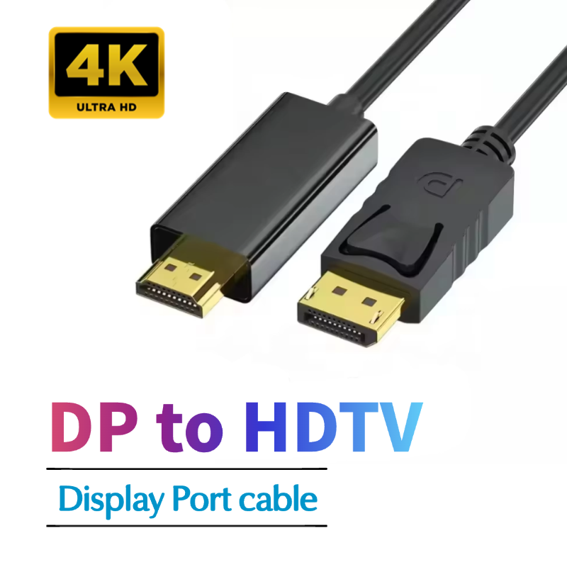 Displayport DP to HDTV Cable 4 - Home Cinema Projector 4K ulasan dan harga