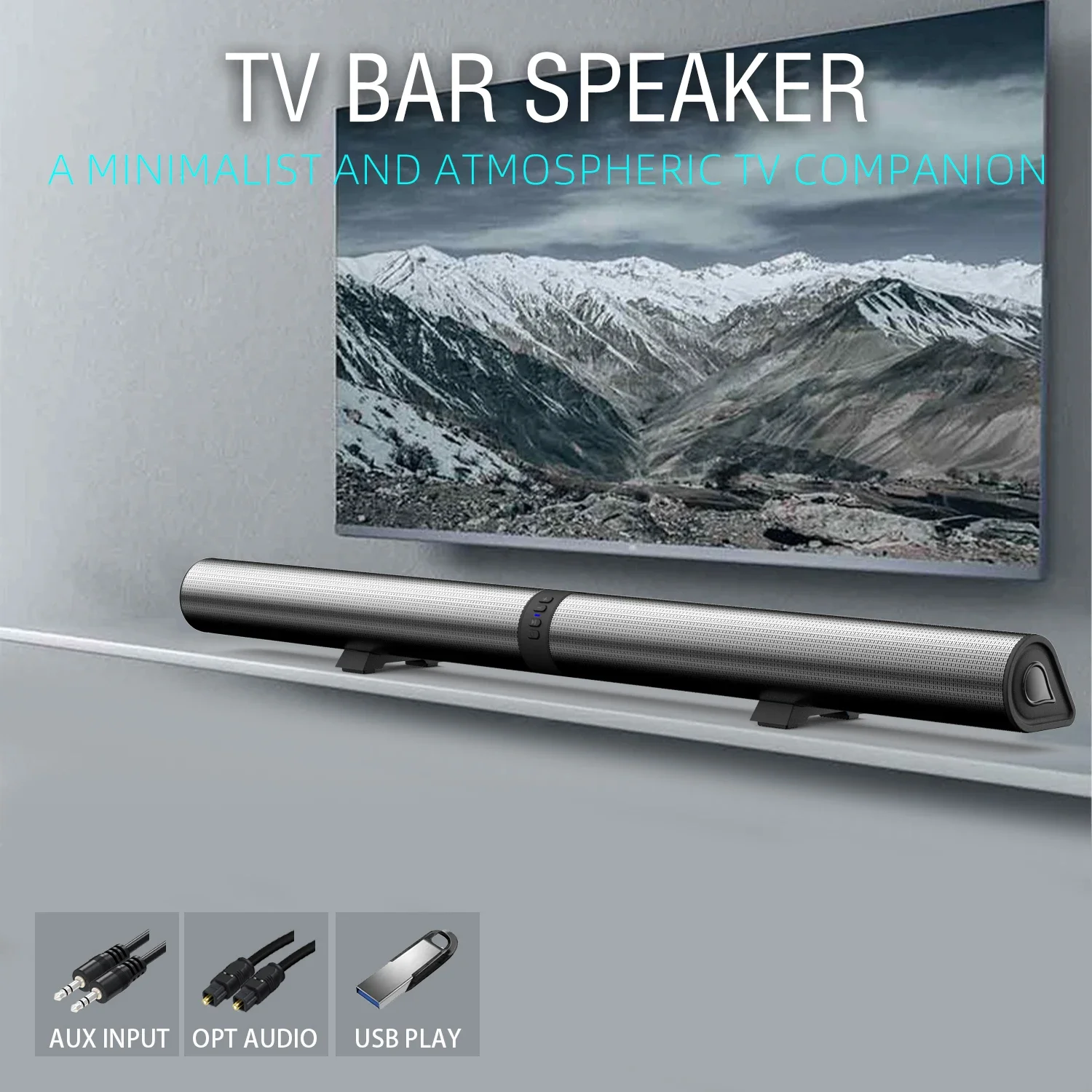 FM Soundbar TV Bluetooth Speak - Home Cinema Of Soundbar ulasan dan harga