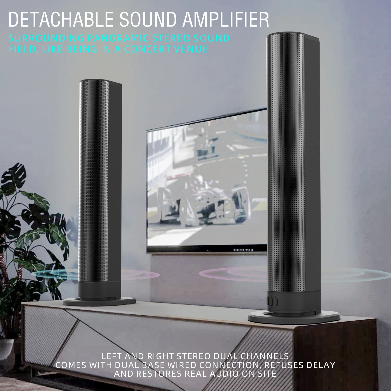 FM Soundbar TV Bluetooth Speak - Home Cinema Of Soundbar ulasan dan harga