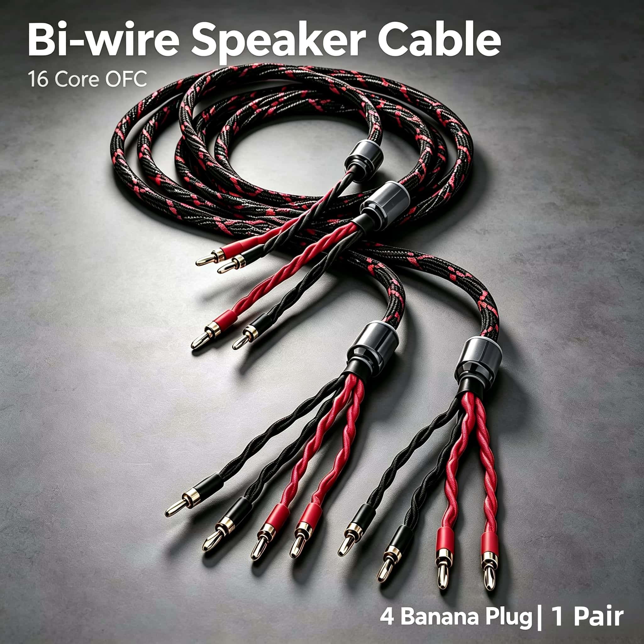 16 Core OFC Bi-Wire Speaker Ca - Home Cinema Marantz ulasan dan harga