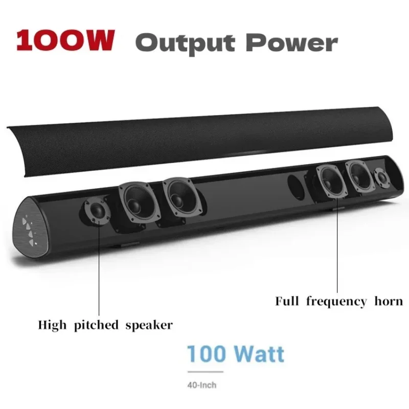 Powerful TV Soundbar Wired 100 - Home Cinema Of Soundbar ulasan dan harga