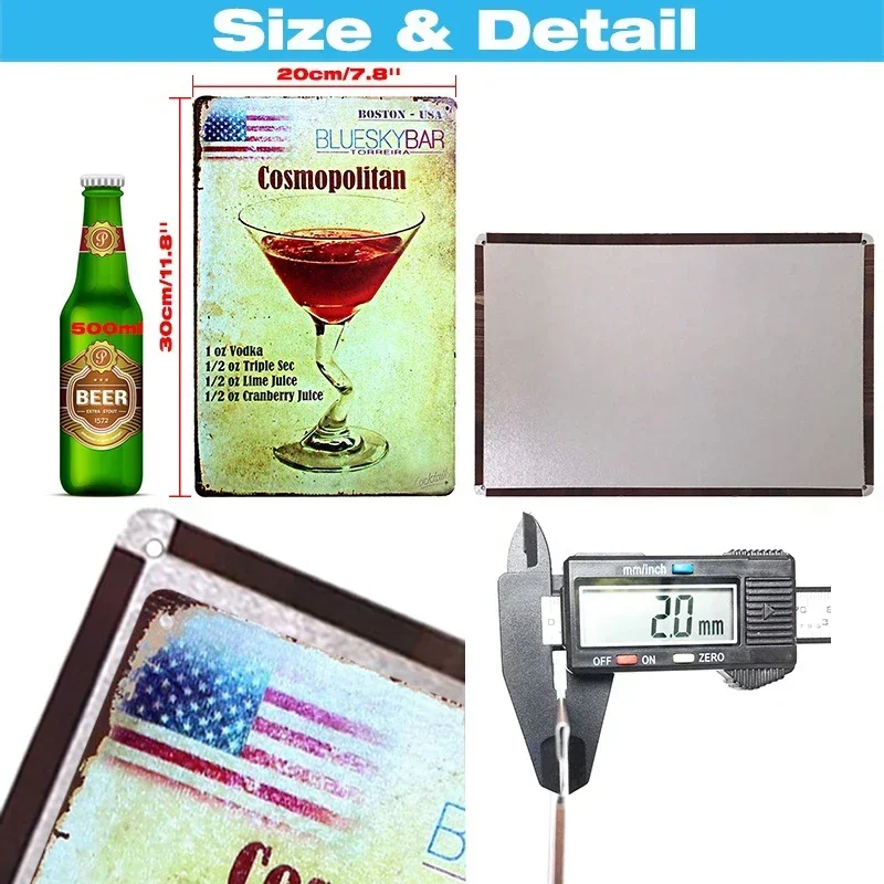 SODA Food Neon Sign Metal Sign - Home Cinema Food ulasan dan harga
