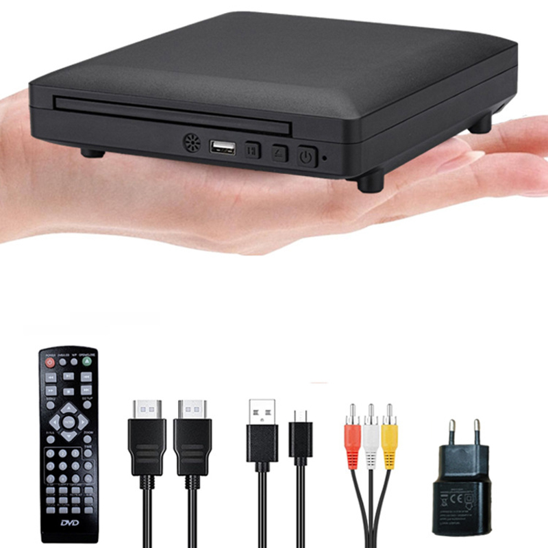 New Portable Mini DVD Player e - Home Cinema Player ulasan dan harga