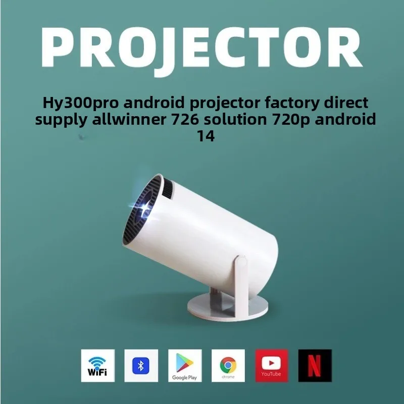 HY300Pro Portable 4K HD Projec - Home Cinema Projector 4K ulasan dan harga