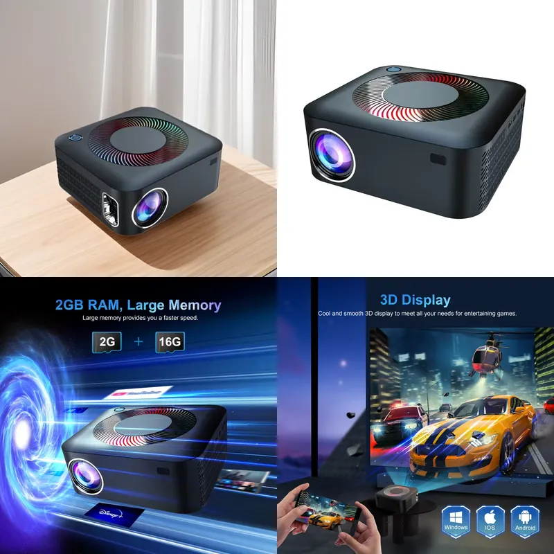 XNANO Factory Wholesale X5 Pro - Home Cinema Projector 4K ulasan dan harga
