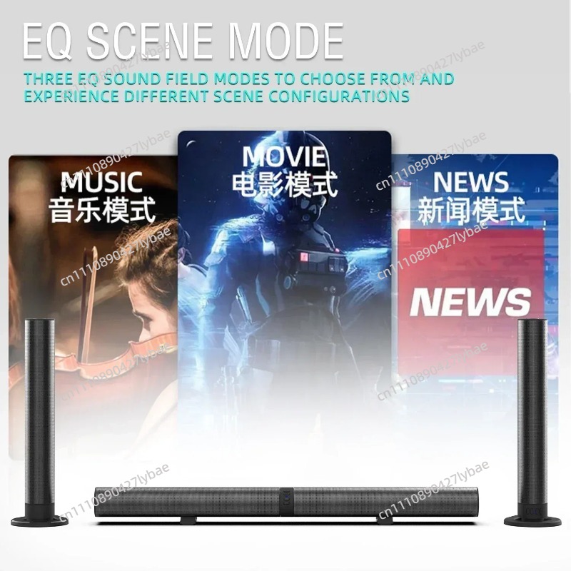120W BS-56 TV Bluetooth Speake - Home Cinema Of Soundbar ulasan dan harga
