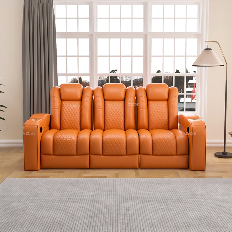 Luxury Theater Furniture Black - Home Cinema Recliner Chairs ulasan dan harga