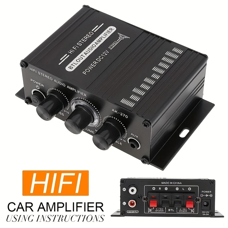 AK-270 400W Mini Power Amplifi - Home Cinema Marantz ulasan dan harga