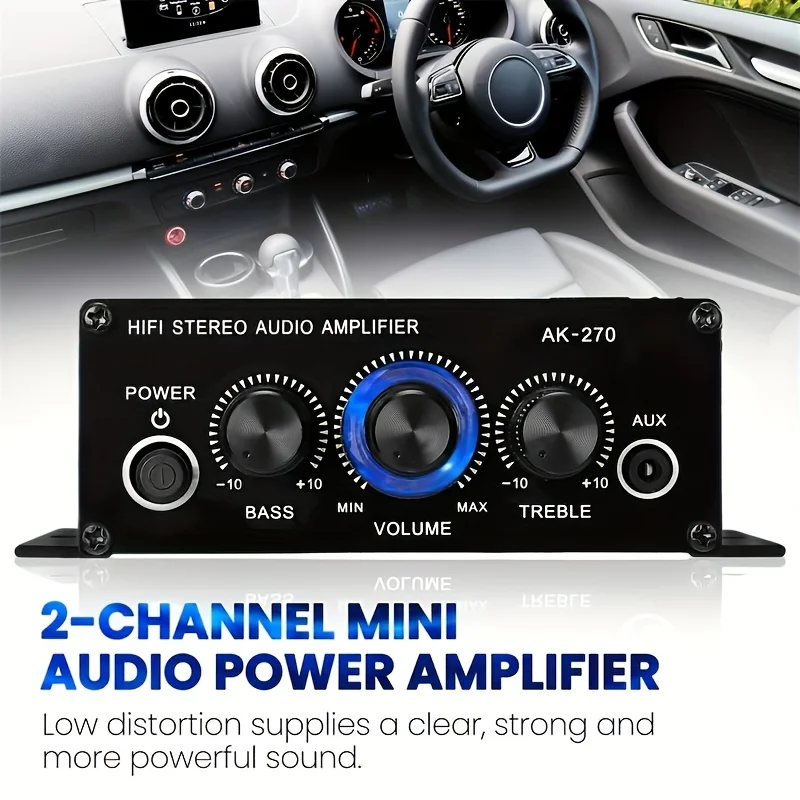 AK-270 400W Mini Power Amplifi - Home Cinema Marantz ulasan dan harga