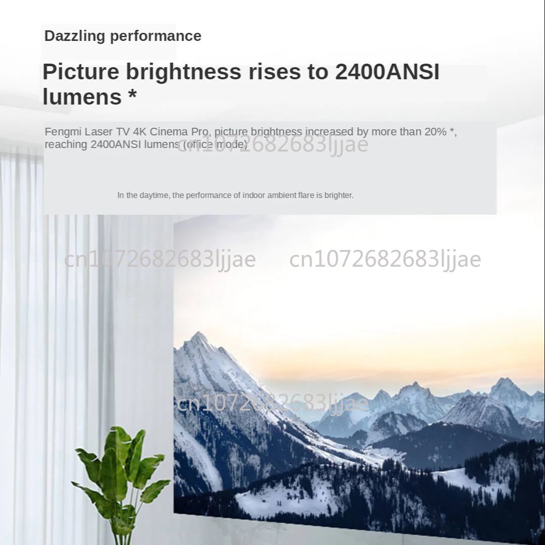 4K Cinema Pro Laser Projection - Home Cinema Laser Projector ulasan dan harga