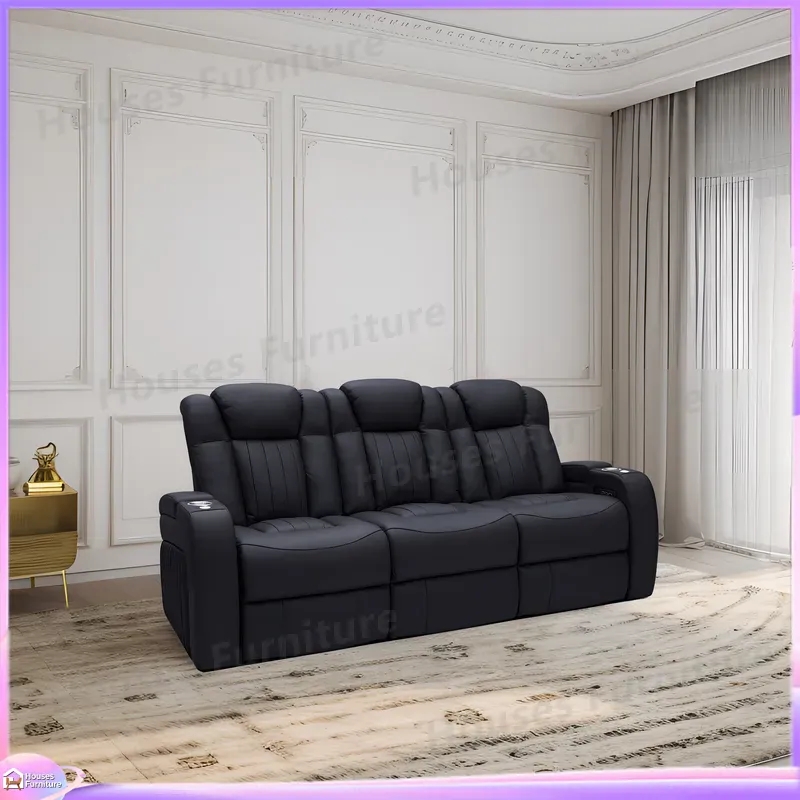 Leather Recliner Sofa Home The - Home Cinema Recliner Chairs ulasan dan harga