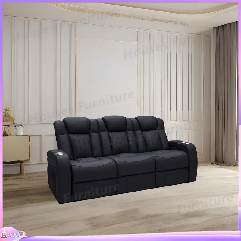 Leather Recliner Sofa Home The - Home Cinema Recliner Chairs ulasan dan harga