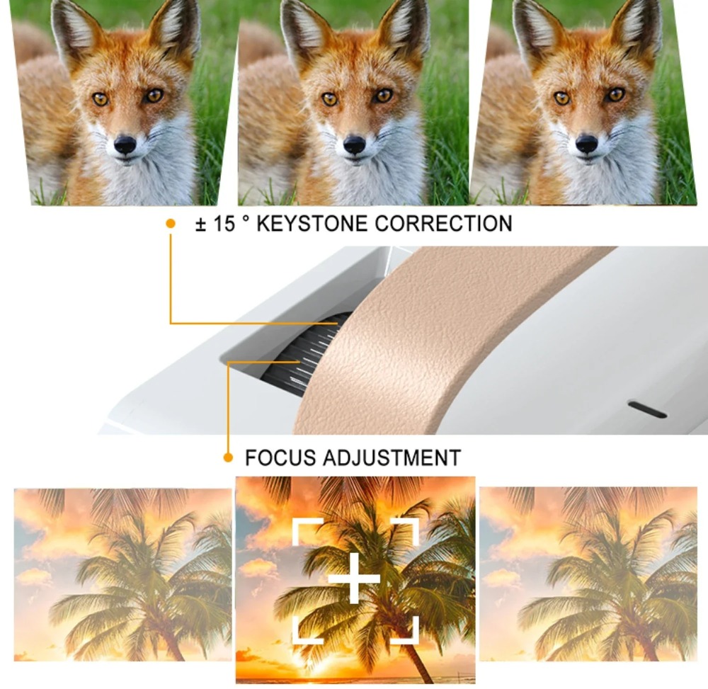 Portable Smart 4K Projector Mi - Home Cinema Projector 4K ulasan dan harga